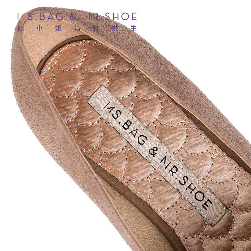 包小姐与鞋先生2025年秋季新款简约五金扣拼接深口乐福鞋女253117,淘宝优惠券,粉丝福利购,淘宝优惠卷