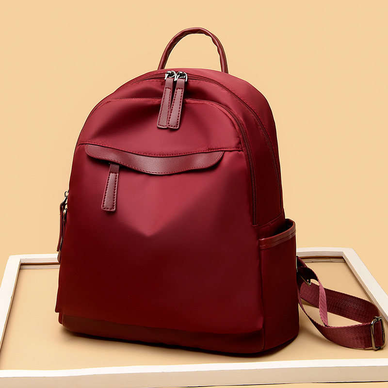 Travel Oxford cloth fashionable and versatile women's backpack