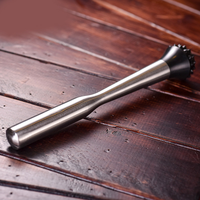 MrSlim 家用不锈钢柠檬捣棒橙汁挤汁器碾碎棒捣蒜器狼牙调酒捣棒,淘宝优惠券,粉丝福利购,淘宝优惠卷