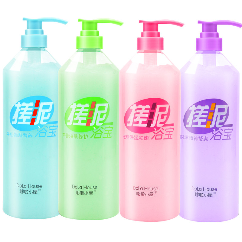 1000ml搓泥宝全身去角质男女沐浴露 哆啦小屋搓泥浴宝