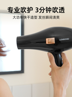 LENROOD大功率理发店同款电吹风