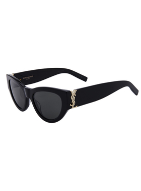 【自营】YSL/圣罗兰女款墨镜猫眼眼镜框明星同款太阳镜M94