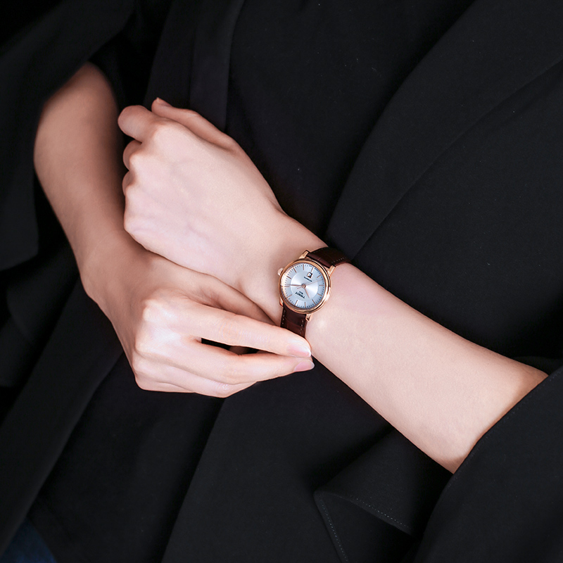 【自营】天梭（TISSOT）卡森臻我女士机械表 T122.207.36.031.00