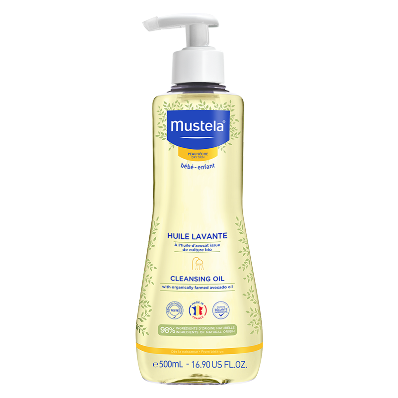 【自营】妙思乐滋润沐浴油儿童沐浴油500ml适合干性肌肤天然气味 - 图3