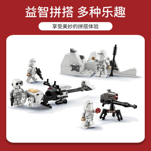 【自营】乐高LEGO星球大战系列75320冲锋队员男孩玩具礼物积木-图0