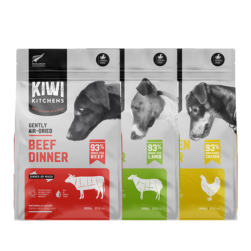 【自营】KiwiKitchens新西兰进口风干狗粮宠物干粮风干主粮500g - 图0