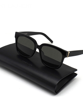 【自营】买送礼盒明星同款墨镜时尚潮流方框板材太阳镜女SL M40F