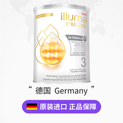 【自营】惠氏启赋敏适3段800g