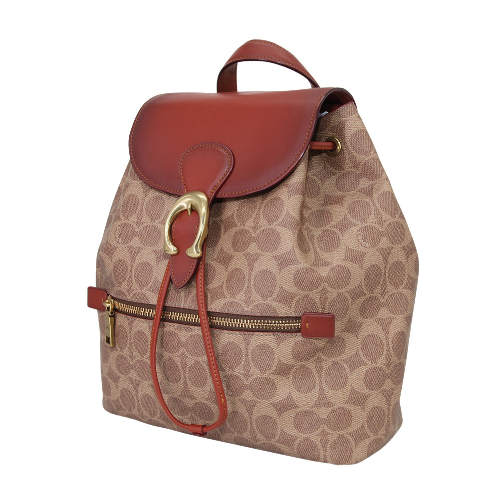 【直营】coach女士evie老花双肩背包 天猫国际时尚直营双肩背包