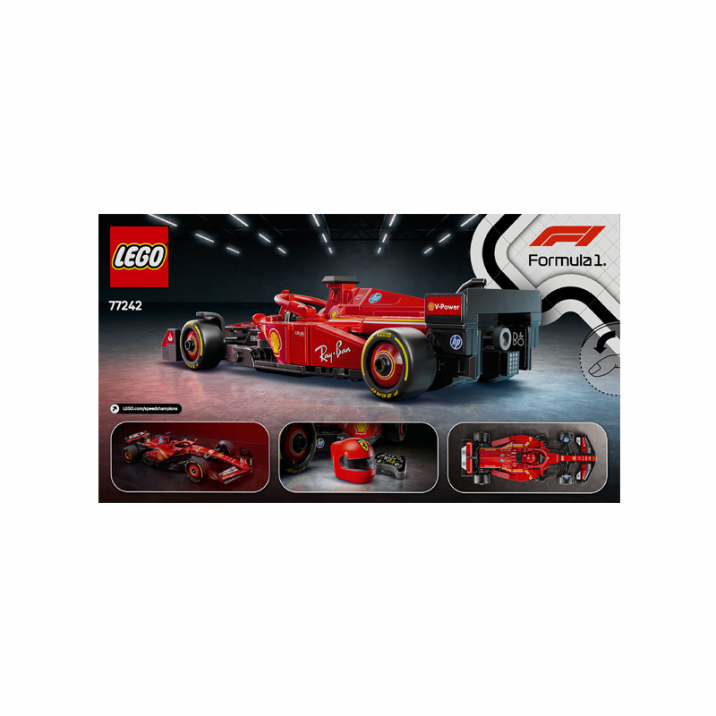 【自营】乐高speed超级赛车77242法拉利F1儿童积木玩具 - 图3