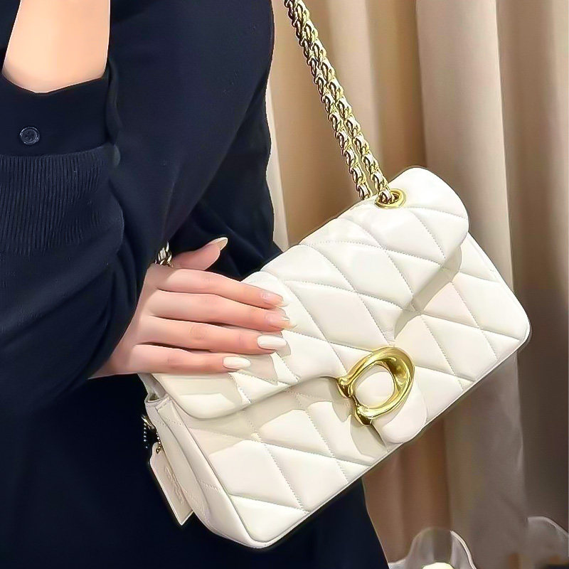 【自营】COACH/蔻驰女包Tabby20/26单肩链条包馒头包礼物送女友,淘宝优惠券,粉丝福利购,淘宝优惠卷