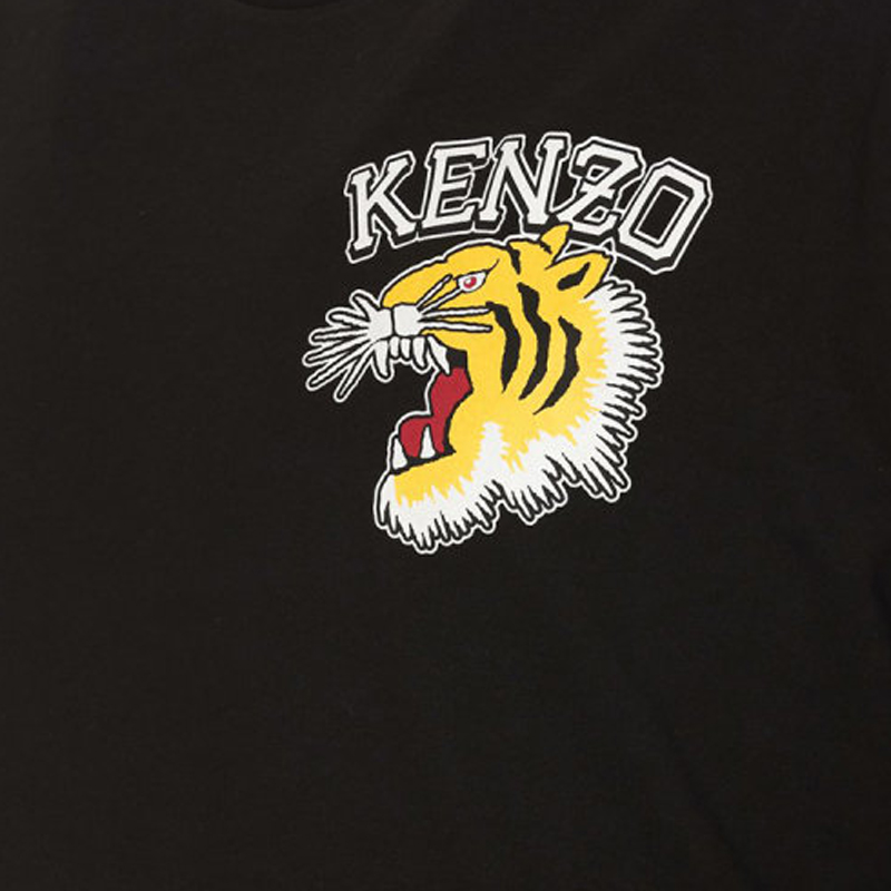 【自营】KENZO男士字母logo虎头印花短袖T恤FD65TS0074SO - 图2