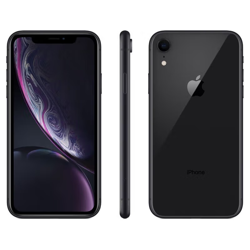 【自营】Apple/苹果 iPhone XR 128GB 黑色 单卡4G智能手机 海外版 苹果认证翻新 原封 未激活