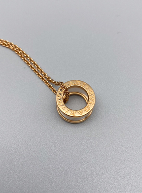 【自营】中古99新宝格丽B.ZERO1系列女士项链吊坠 弹簧项链白陶瓷