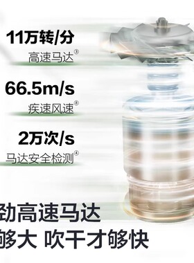 松下高速负离子护发家用吹风机