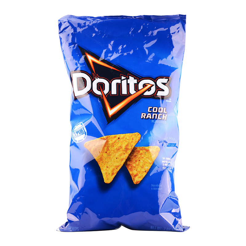 【自营】Doritos/多力多滋玉米片198.4g美国进口休闲零食农场超大 - 图0