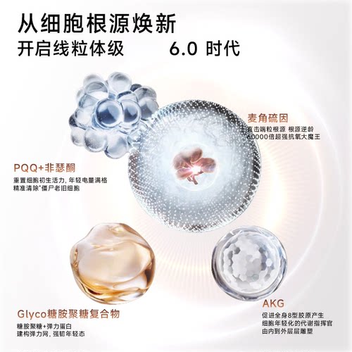 【自营】99.999%白诺优Biowell麦角硫因60mg高含量AKG胶囊PQQ30 - 图1