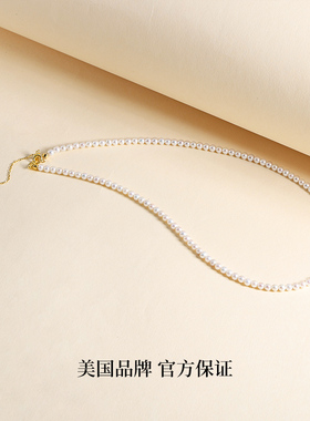 Idokawa小米珠珍珠项链时尚百搭