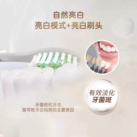 【自营】飞利浦电动牙刷hx2451亮白刷软毛S5成人情侣款送礼正品 图片 3