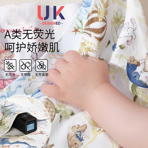 【自营】新款三角巾婴儿口水巾宝宝a类纯棉溢奶巾防吐奶夏季薄款 - 图3