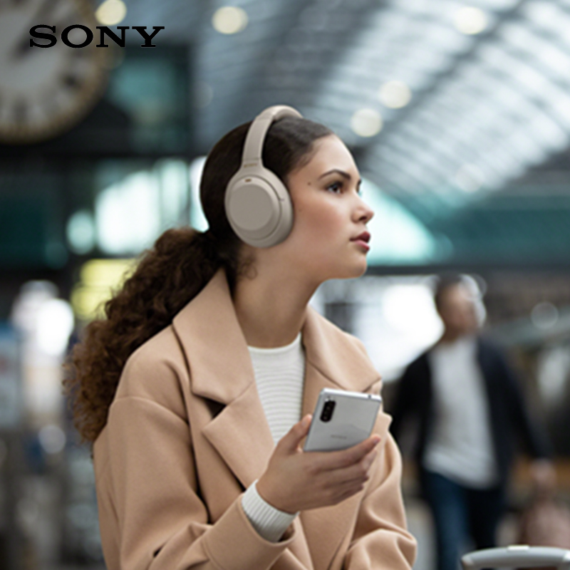 天猫国际进口超市【直营】Sony/索尼WH-1000XM4 旗舰款头戴式通用无线降噪蓝牙耳机3
