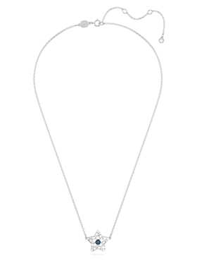施华洛世奇女跳动蓝星项链