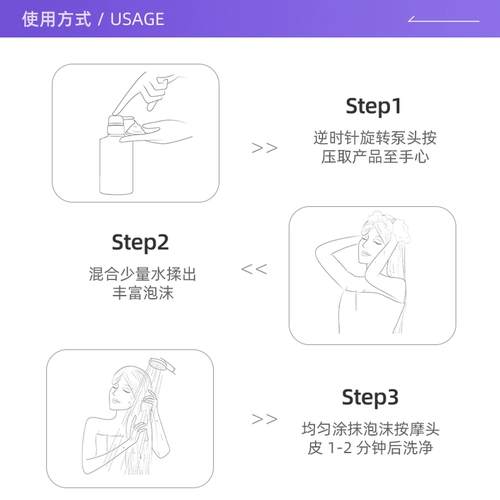 Освежающий шампунь, натуральное масло без силикона, контроль жирного блеска, придает объем, удаление перхоти