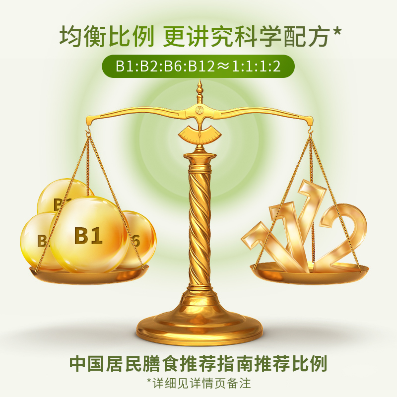 【自营】进口GNC健安喜维生素B族均衡比例复合胶囊VB维B保健维矿