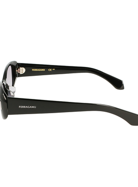 【自营】FERRAGAMO菲拉格慕墨镜气质新款遮阳圆框太阳镜SF2021SLB