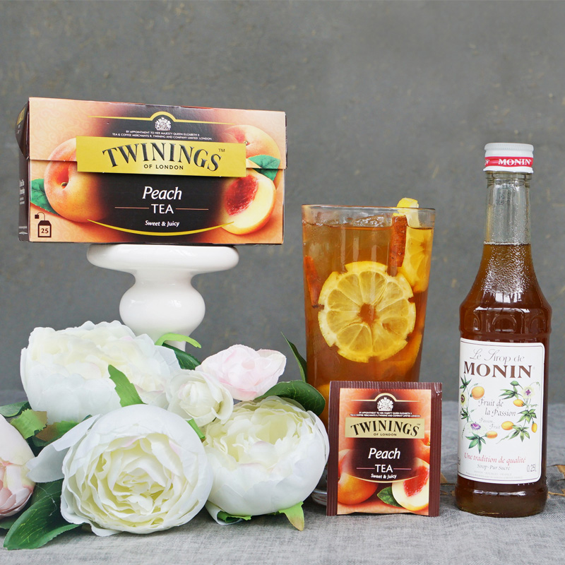 【自营】英国TWININGS川宁欧洲进口蜜桃果香红茶正品红茶纵享丝滑-图1