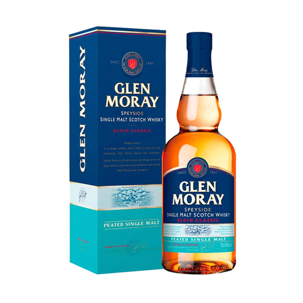 【自营】Glen Moray/格兰莫雷苏格兰单一麦芽威士忌泥煤味700ml-图0