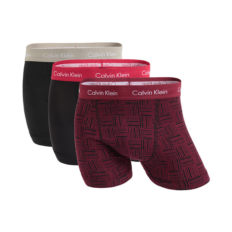 【自营】calvin klein /凯文克莱内裤 天猫国际自营时尚范男平角内裤