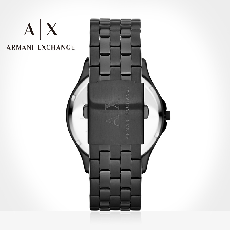 【直营】Armani Exchange腕表石英男表钢带表带欧美腕表AX2144