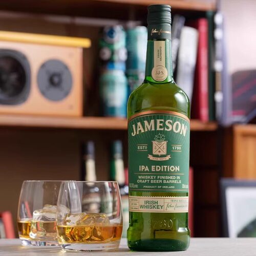 【自营】Jameson尊美醇IPA精酿啤酒桶爱尔兰威士忌700ml洋酒烈酒 - 图1
