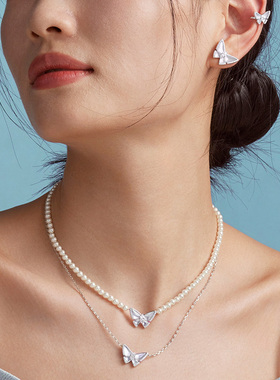 LolaRose爆款蝴蝶项链女礼物