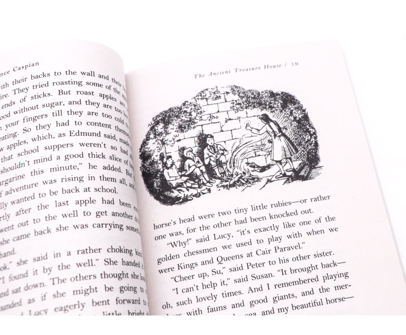【自营】新版纳尼亚传奇8册 英文原版小说The Chronicles of Narnia青少年英语奇幻文学 CS LewisThe Lion The Witch The Wardrobe - 图3