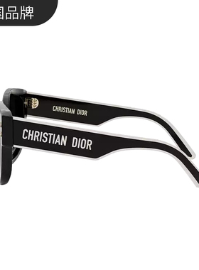 迪奥太阳镜圆形板材墨镜