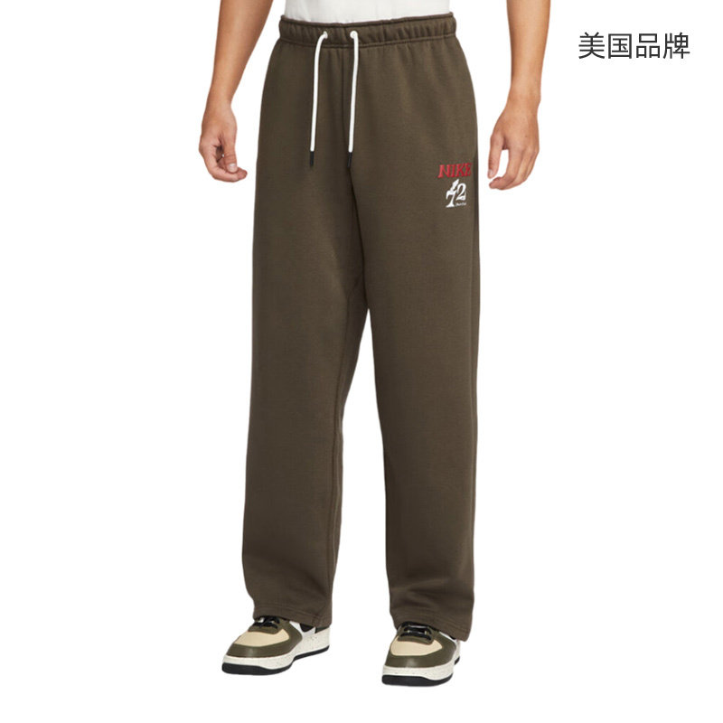 【自营】Nike耐克男裤运动针织抓绒卫裤宽松篮球长裤IQ3820-212,淘宝优惠券,粉丝福利购,淘宝优惠卷