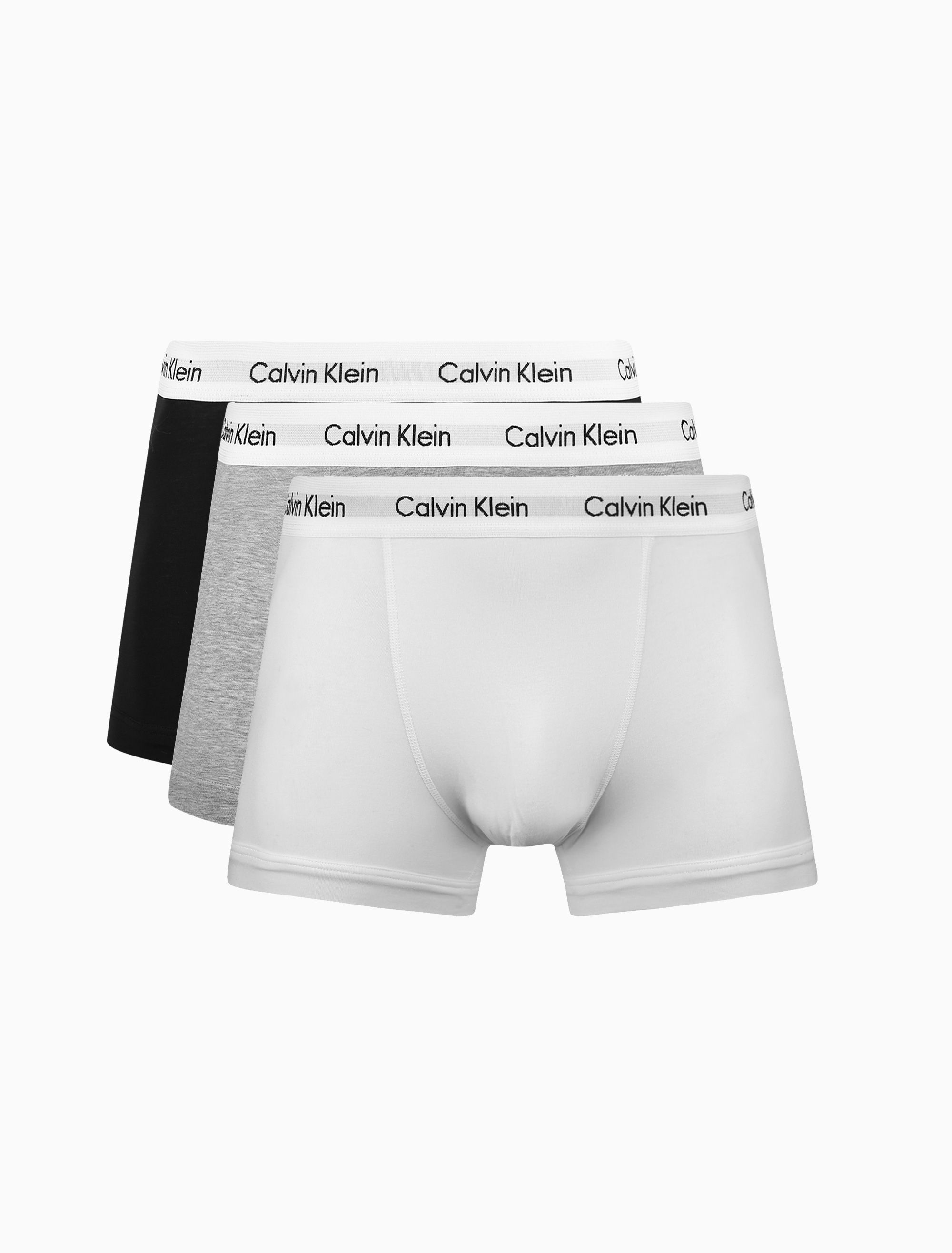 天猫国际进口超市【直供】CALVIN KLEIN凯文克莱CK棉内裤男平角短裤三条U26620