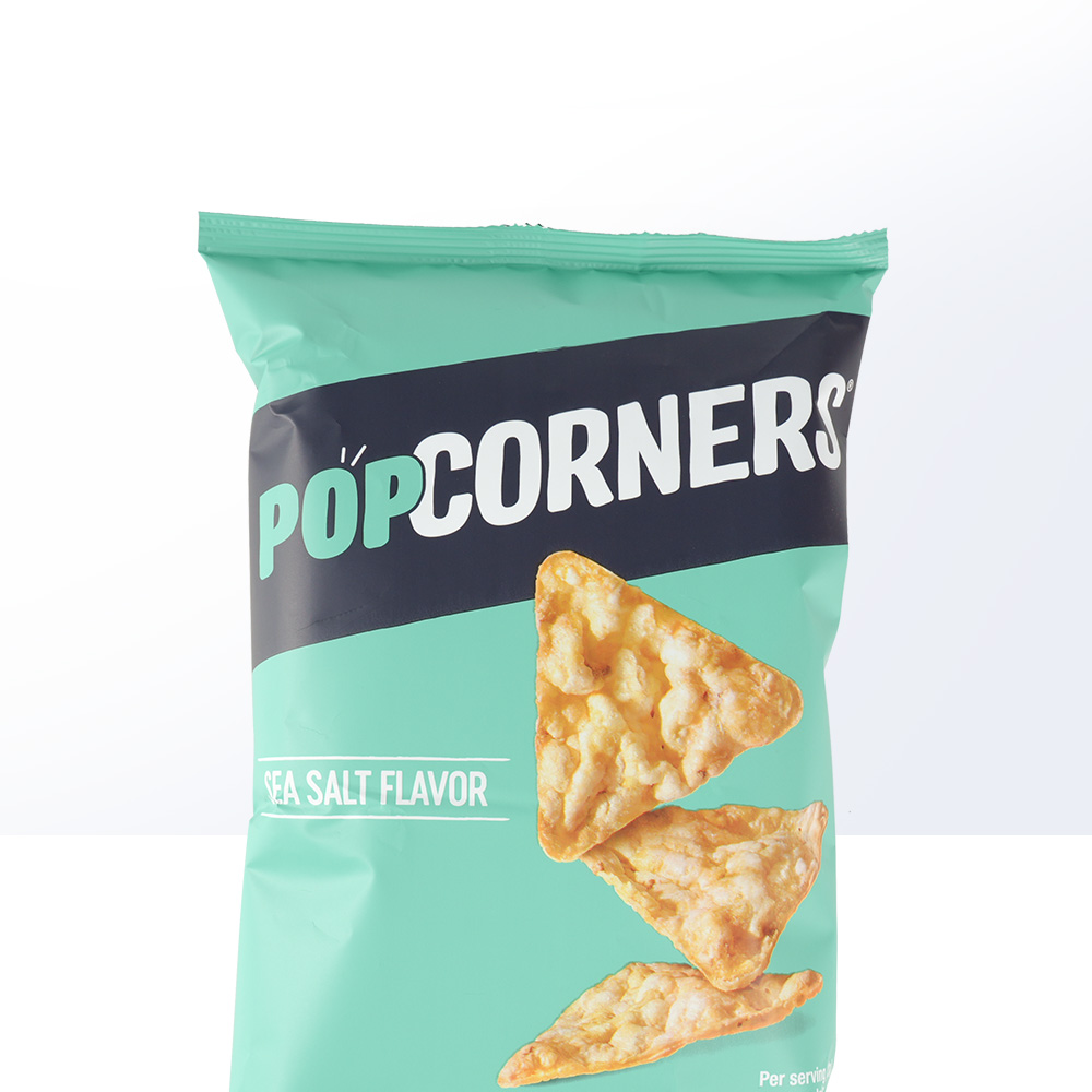 【自营】进口非油炸Popcorners玉米片脆片海盐味60g*3袋休闲零食 - 图1