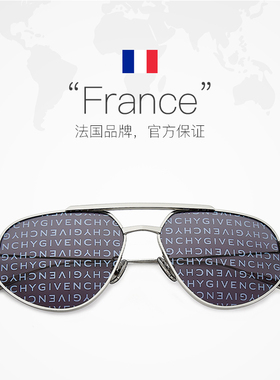 【自营】GVENCHY 太阳镜时尚设计经典复古奢华品牌标识GV40058U