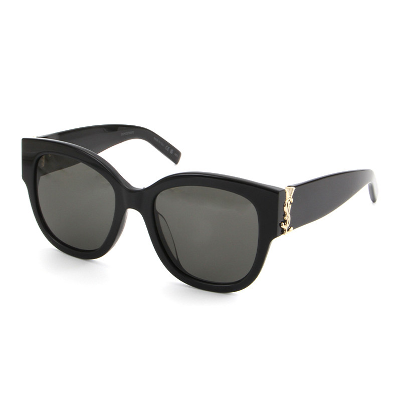 【自营】圣罗兰女字母交织潮流太阳镜 天猫国际自营时尚范太阳眼镜