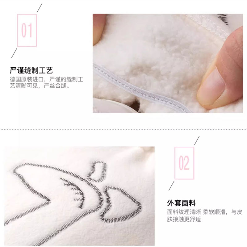 【自营】德国HUGOFROSCH注水热水袋暖水袋大号安全防爆长效保温