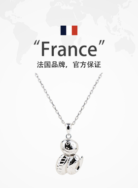 灵蛇项链女通体纯银小众轻奢颈链