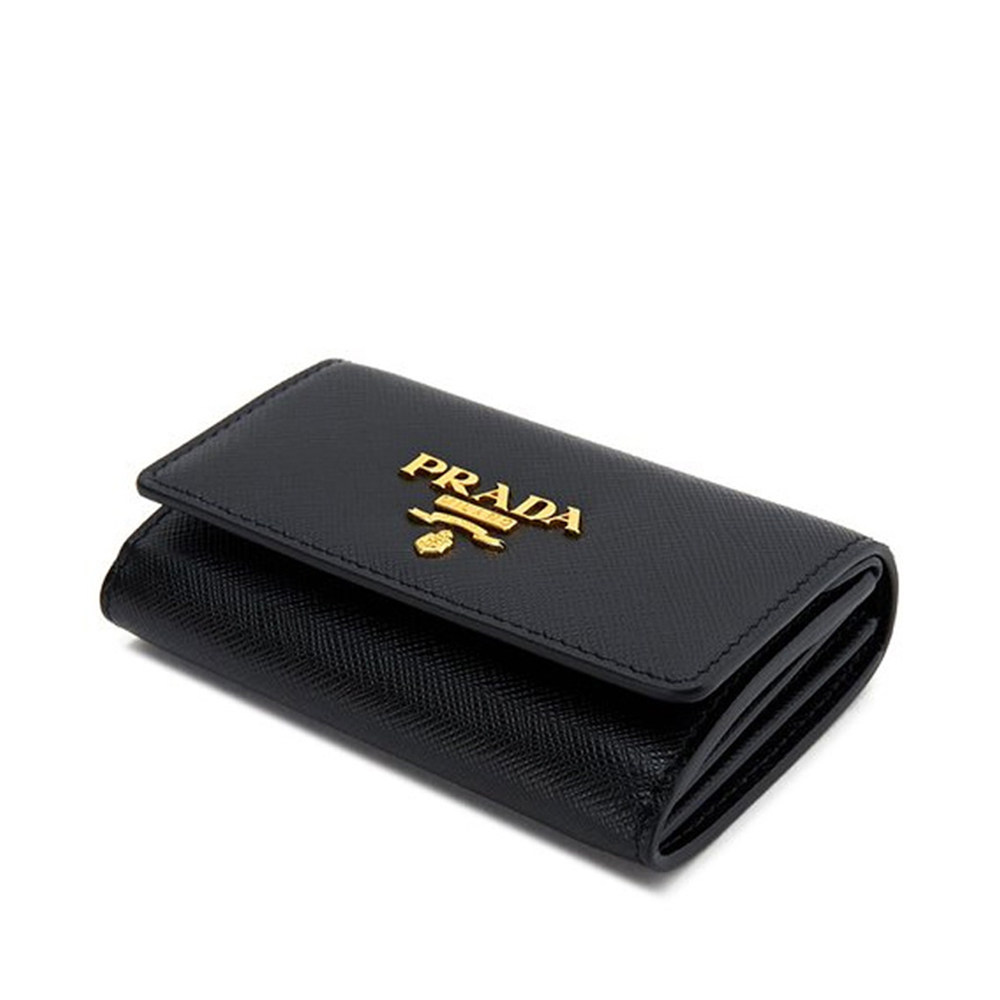 【直营】prada女士牛皮时尚翻盖钱包 天猫国际时尚直营钱包