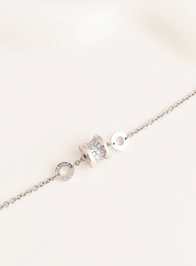 【自营】中古99新宝格丽B.zero1系列 软手链镶钻螺旋小蛮腰手链