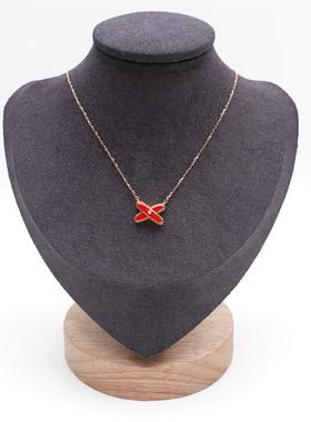 尚美巴黎欢·缘系列红色项链