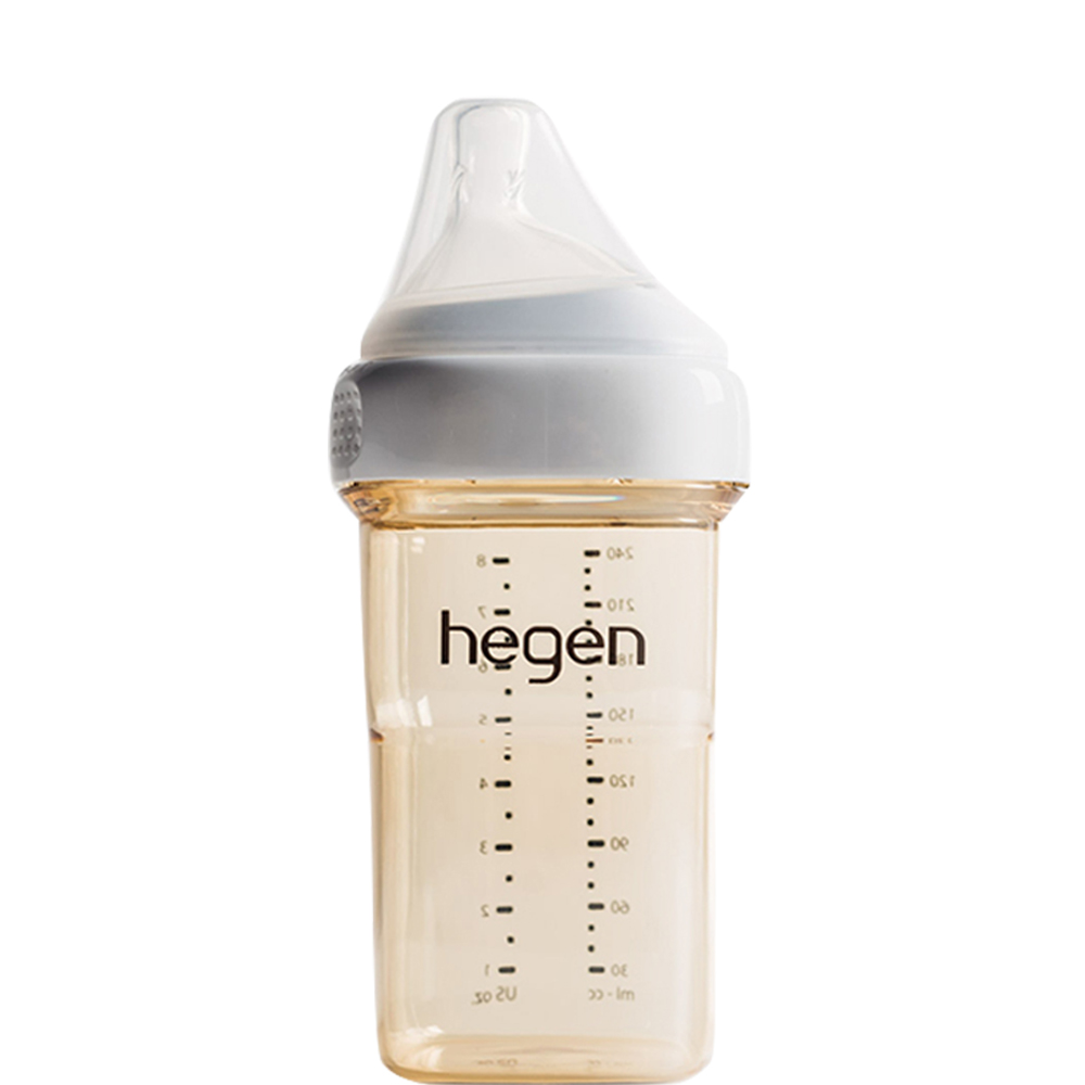 【自营】【现货】hegen婴儿PPSU奶瓶240ML*2新生防胀气母乳宽口径 - 图1