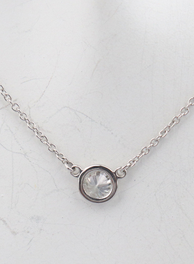 【自营】中古95新TIFFANY(蒂芙尼)BY THE YARD54mm铂金95041cm