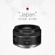 【自营】佳能RF50mm F1.8 STM全画幅微单定焦镜头rp小痰盂50 1.8